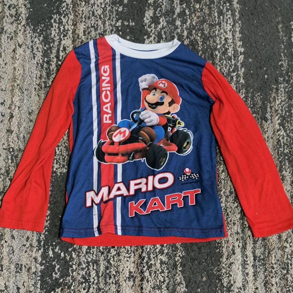 Nintendo Mario Kart Pajama Shirt